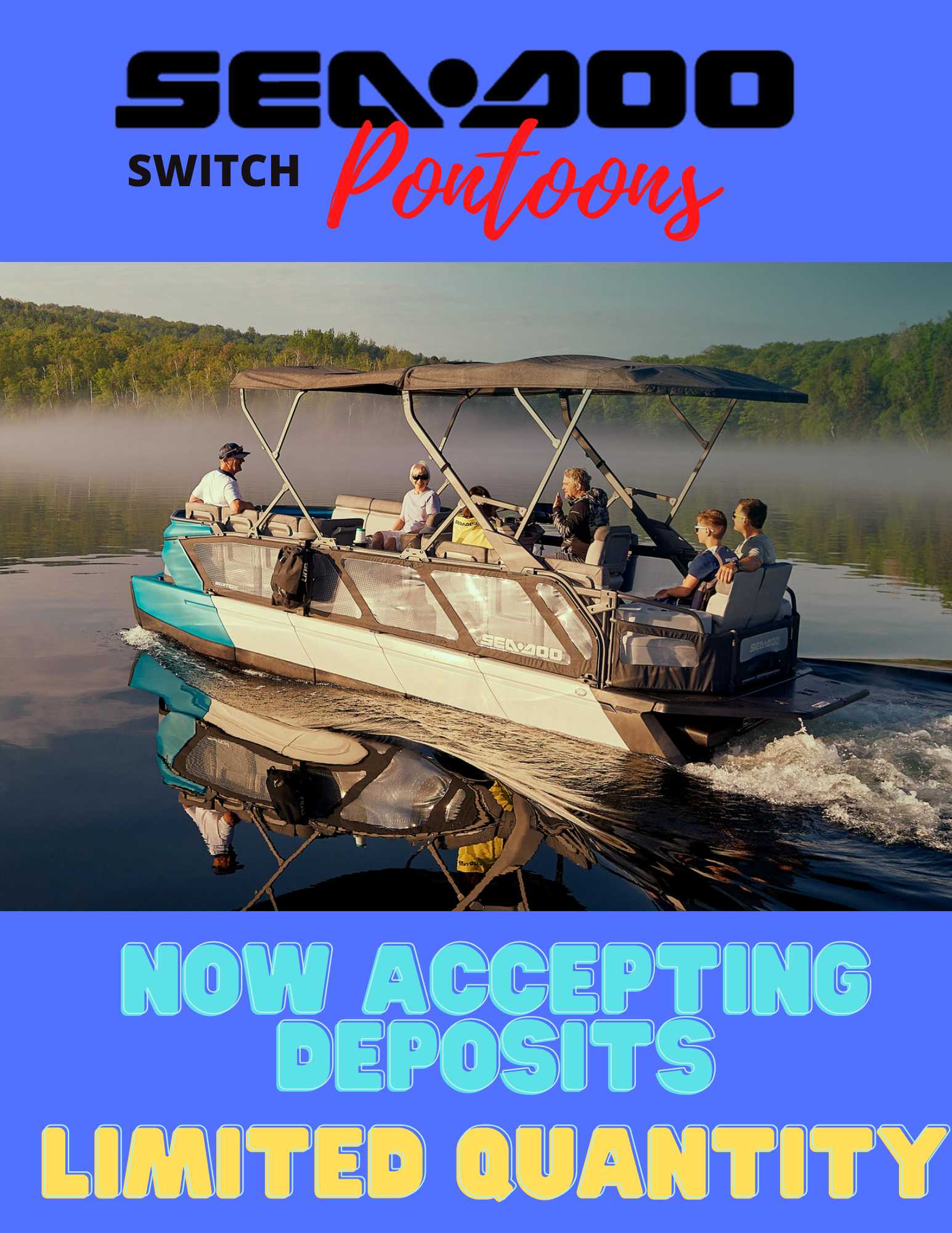 sea-doo pontoons